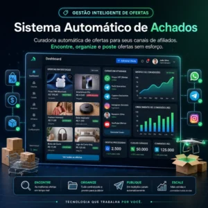 sistema automatico achadinhos